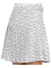 Women's Adina Print Skirt White - J.LINDEBERG - BALAAN 9