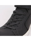 logo leather high top sneakers black - PIERRE HARDY - BALAAN 6