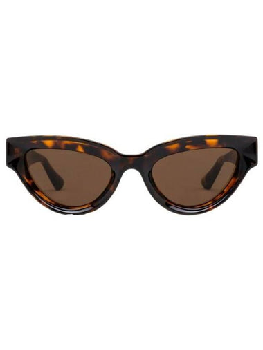 Cat Eye Sunglasses Havana - BOTTEGA VENETA - BALAAN 1