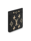 Monogram Empreinte Leather Card Wallet Black - LOUIS VUITTON - BALAAN 3