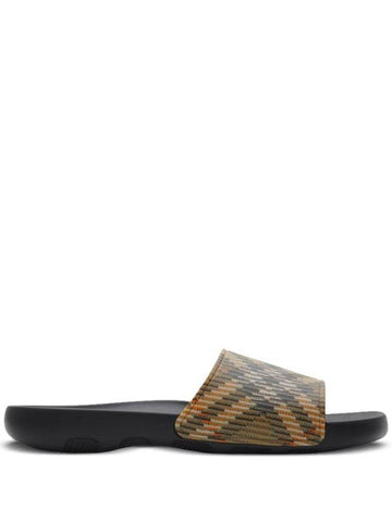 Dive Slider Slipper Sand - BURBERRY - BALAAN 1