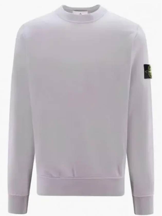 Wappen Patch Garment Dyed Sweatshirt Grey - STONE ISLAND - BALAAN 2