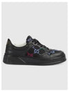 GG Low Top Sneakers Black - GUCCI - BALAAN 2