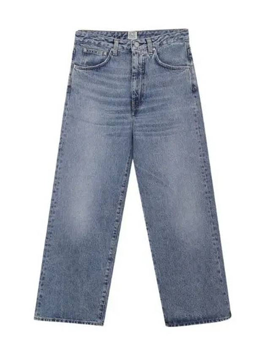 Flare Fit Denim Pants Women Jeans - TOTEME - BALAAN 1