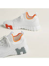 Depart Sneakers Knit Calfskin Blanc - HERMES - BALAAN 6