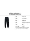 Banding Waist Tapered Cargo Straight Pants Black - STONE ISLAND - BALAAN 9