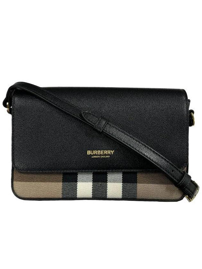 New Hampshire Cross Bag Black - BURBERRY - BALAAN 4