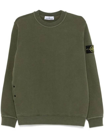 Compass Badge Sweatshirt Green - STONE ISLAND - BALAAN 2