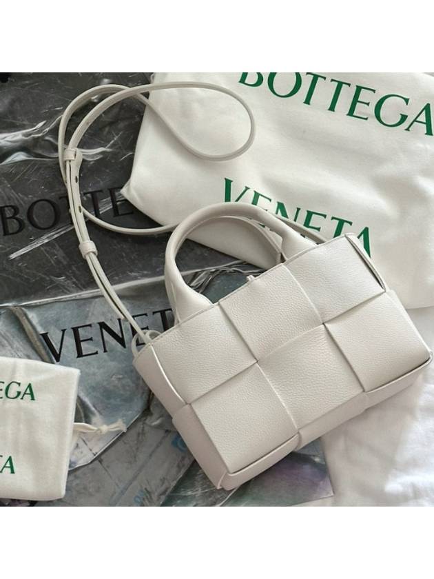 Arco Mini Tote Bag White - BOTTEGA VENETA - BALAAN 2