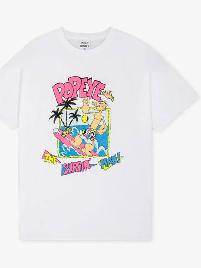 Wild Donkey Men s Surfinman White Short Sleeve T Shirt - WILD DONKEY - BALAAN 2