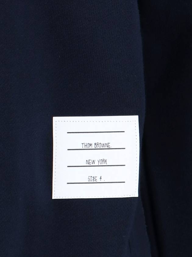 4 Bar Loopback Jersey Sweatshirt Navy - THOM BROWNE - BALAAN 5