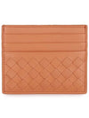 Intrecciato Card Wallet Orange - BOTTEGA VENETA - BALAAN 1