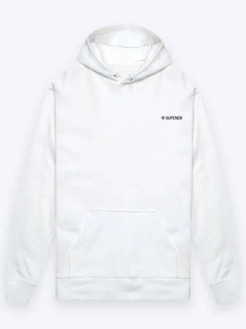 Bailey Basic Hooded Sweatshirt White - SUPENER - BALAAN 1