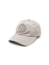 Logo Patch Ball Cap Grey - STONE ISLAND - BALAAN 1