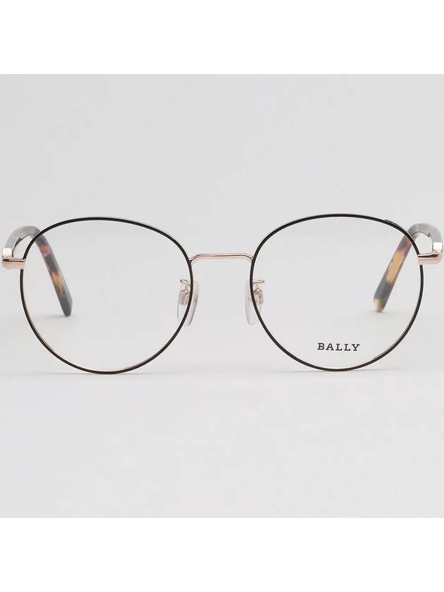 Glasses Frame BY5046H 005 Round Metal Light Men Women - BALLY - BALAAN 3