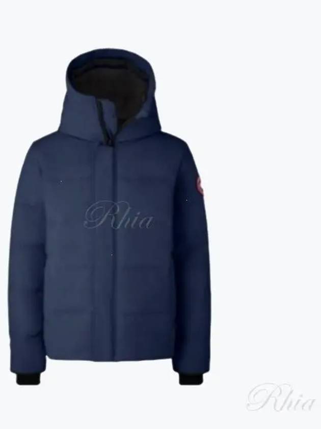 Macmillan Iconic Label Parka Navy - CANADA GOOSE - BALAAN 2