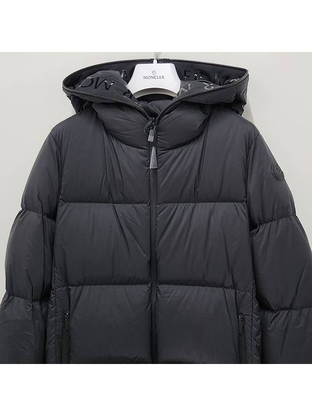 Women s Logo Patch ARREDOUN Long Down Padded Jacket Black 1C00004 596K7 999 - MONCLER - BALAAN 4