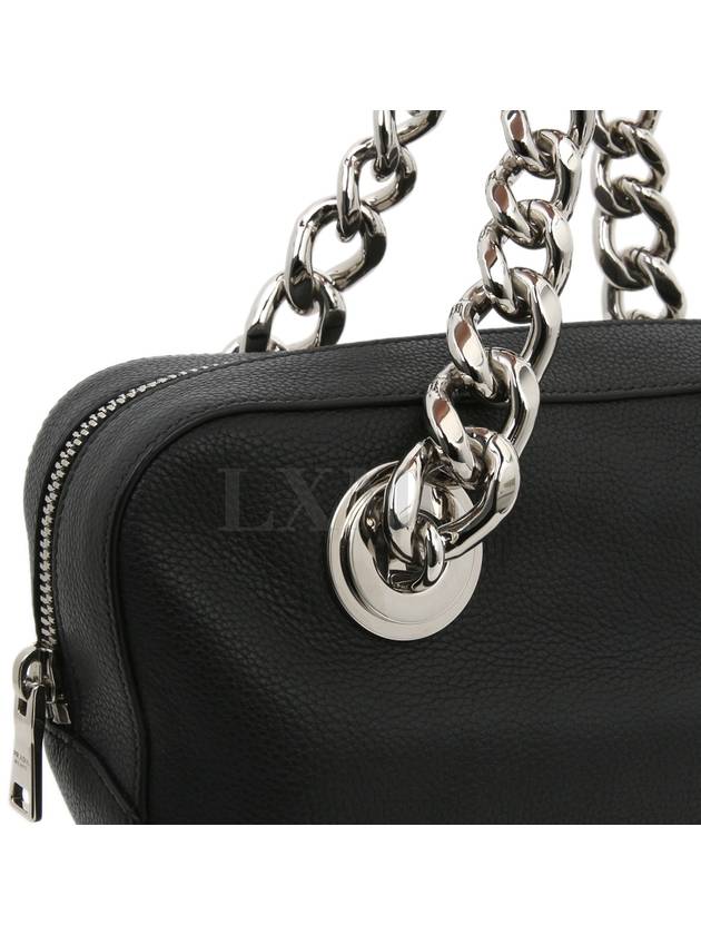 Dino Chain Tote Grommet Mini Boston 1BB017 - PRADA - BALAAN 4