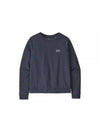 Regenerative Organic Cotton Sweatshirt Smother Blue - PATAGONIA - BALAAN 2