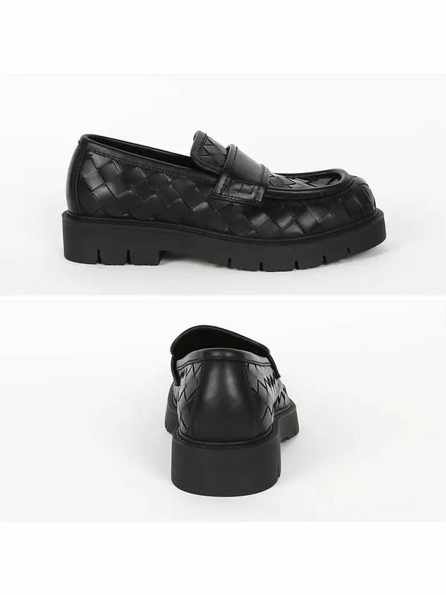 Haddock Loafers Black - BOTTEGA VENETA - BALAAN 4