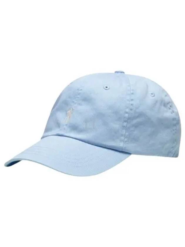 Embroidered Pony Logo Ball Cap Light Blue - POLO RALPH LAUREN - BALAAN 2