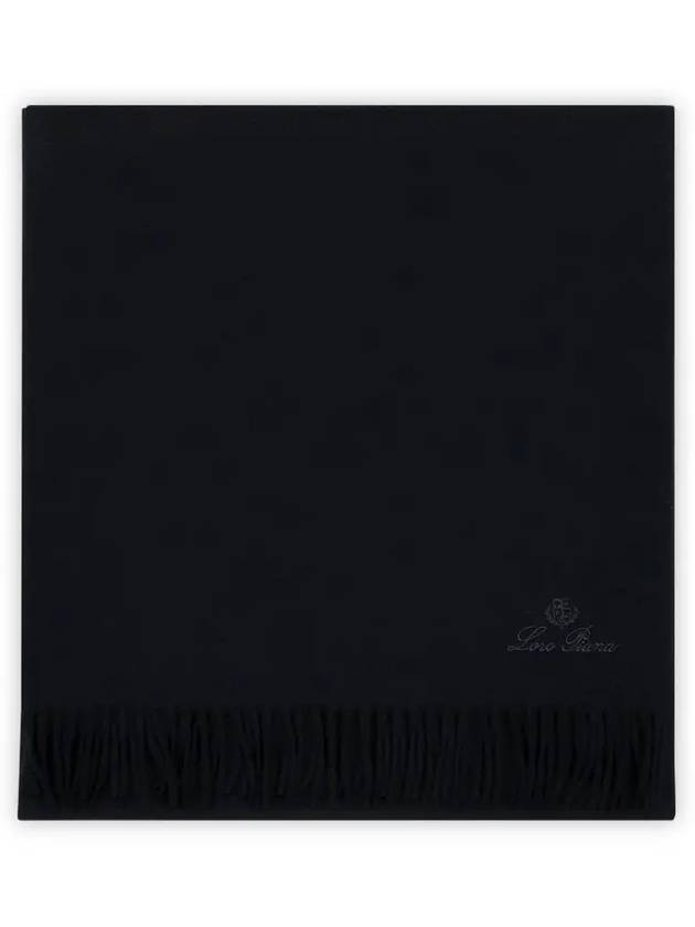 Grande Unita Cashmere Scarf Navy - LORO PIANA - BALAAN 2