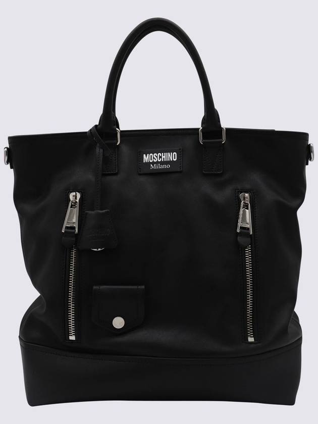 Moschino Black Totes - MOSCHINO - BALAAN 2