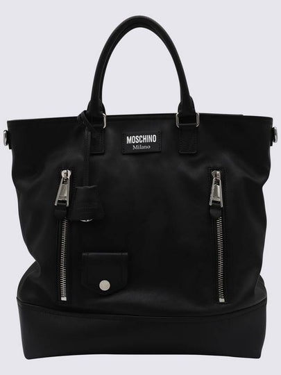 Moschino Black Totes - MOSCHINO - BALAAN 2