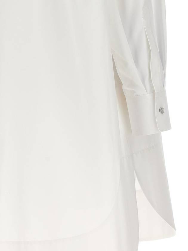 midi dress 780660 QAABC 9000 OPTICALWHITE - ALEXANDER MCQUEEN - BALAAN 5