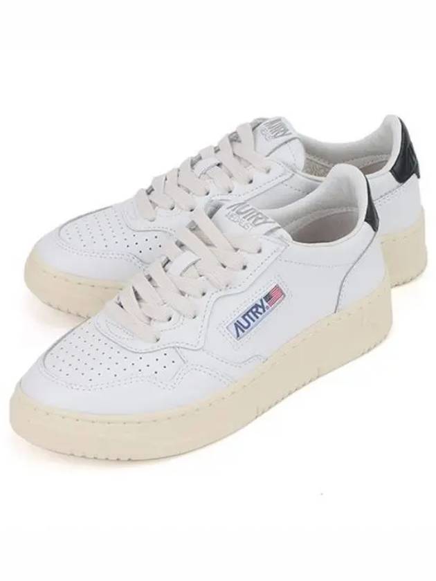 Medalist Goatskin Low Top Sneakers White - AUTRY - BALAAN 2