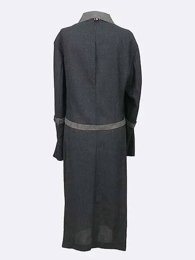 Smith Market Used Luxury Wool Coat Women s Clothing - THOM BROWNE - BALAAN 3