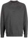 Brushed Emerize Diagonal Fleece Sweatshirt Gray - CP COMPANY - BALAAN.