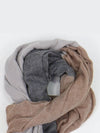 Three color combination casual brown muffler MU108 - IKALOOOK - BALAAN 3