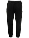 Kids Compass Logo Patch Training Jogger Track Pants Black - STONE ISLAND - BALAAN 3