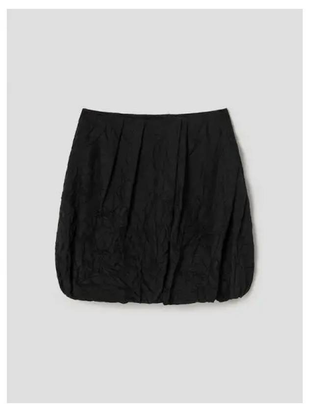 Crinkled Drape Mini Skirt Black Domestic Product GM0024061087294 - JUUN.J - BALAAN 1