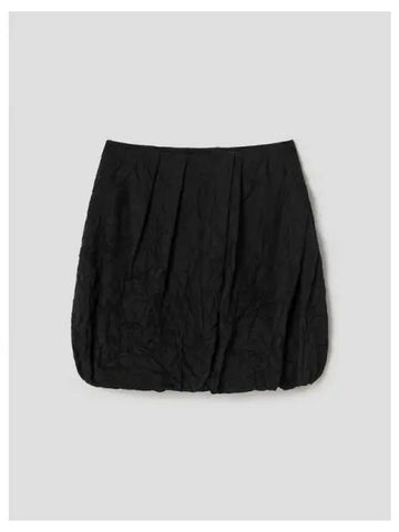 Crinkled Drape Mini Skirt Black Domestic Product GM0024061087294 - JUUN.J - BALAAN 1