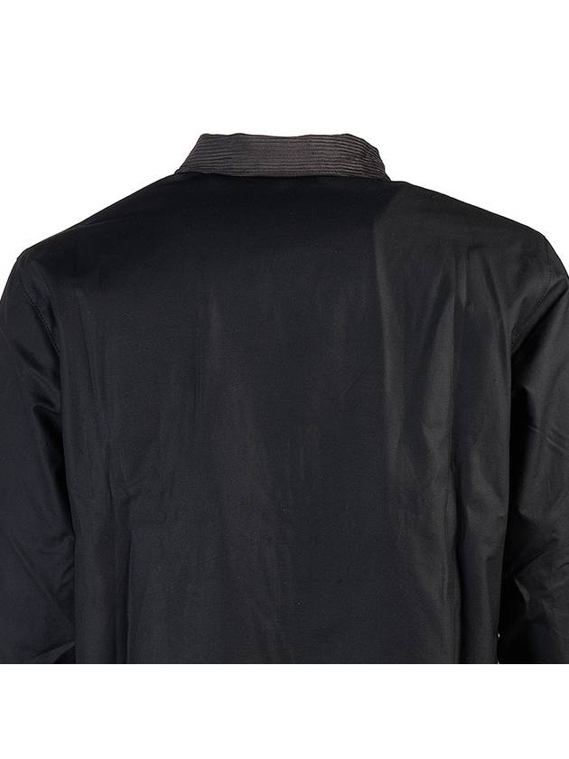 Men's International Mind Wax Jacket Black - BARBOUR - BALAAN 6