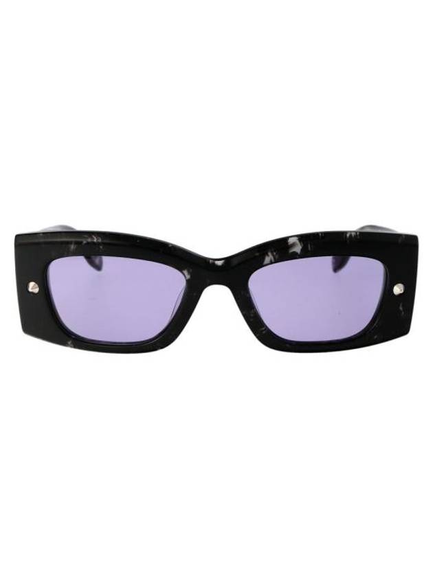 Sunglasses AM0426S 003 003 HAVANA HAVANA VIOLET - ALEXANDER MCQUEEN - BALAAN 1