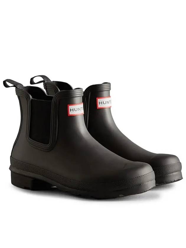 Women's Original Chelsea Rain Boots Black - HUNTER - BALAAN 5