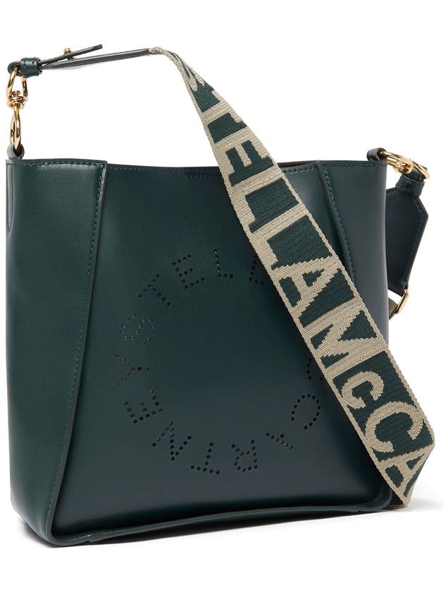 mini perforated-logo shoulder bag - STELLA MCCARTNEY - BALAAN 4