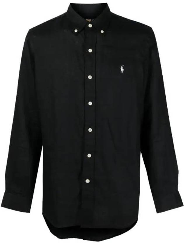 Polo Pony Button Down Shirt 710794141 - POLO RALPH LAUREN - BALAAN 1