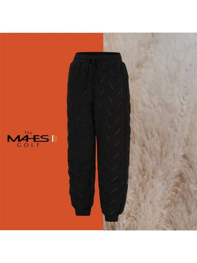 Logo Shorts Black Orange Label Homme Boa Padded Jogger Pants GPM7122 - MAHES - BALAAN 2