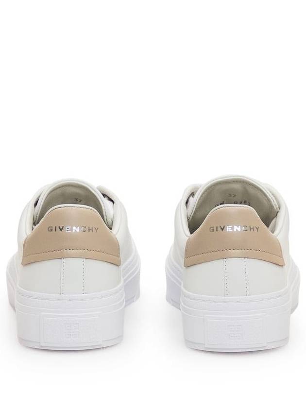 G4 Logo Leather Low Top Sneakers White - GIVENCHY - BALAAN 4