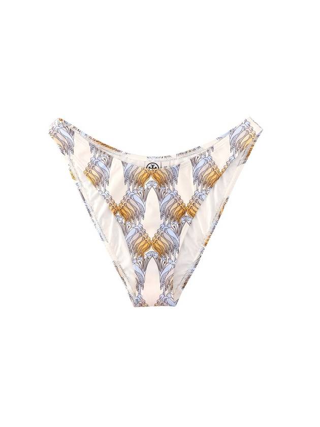 pattern print bikini briefs beige - TORY BURCH - BALAAN 1