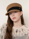 Marie Matrous Cap Camel Brown - BROWN HAT - BALAAN 1