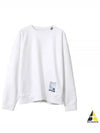 I12PO502 white French terry pullover sweatshirt - MIHARA YASUHIRO - BALAAN 2