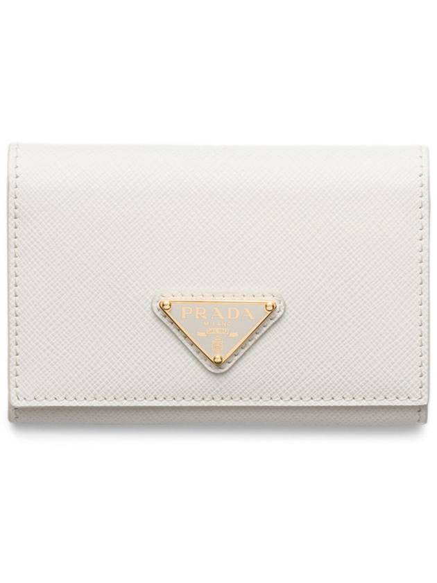 Women s Saffiano Metal Logo Card Wallet 1MC110 QHH F0009 - PRADA - BALAAN 2