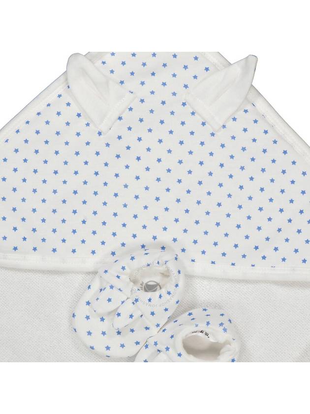 Petit Bateau Infant Bath Towel And Bootees Set, Size 12M - PETIT BATEAU - BALAAN 3