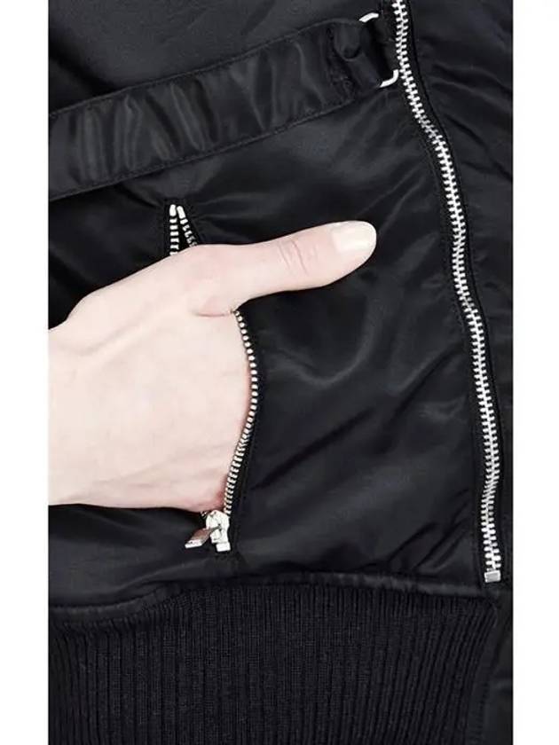 Multi-Zipper Bomber Jacket Black - SAINT LAURENT - BALAAN 10