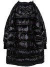 Women's Rochelair Long Down Padding Black - MONCLER - BALAAN 3